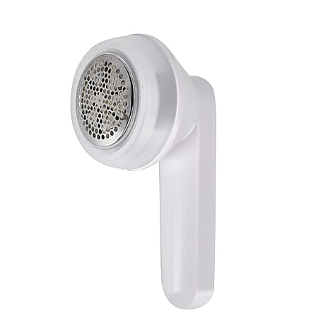 Portable Electric Lint Remover - 6 Blades, Rechargeable, 400mAh Battery - 6W Power - White