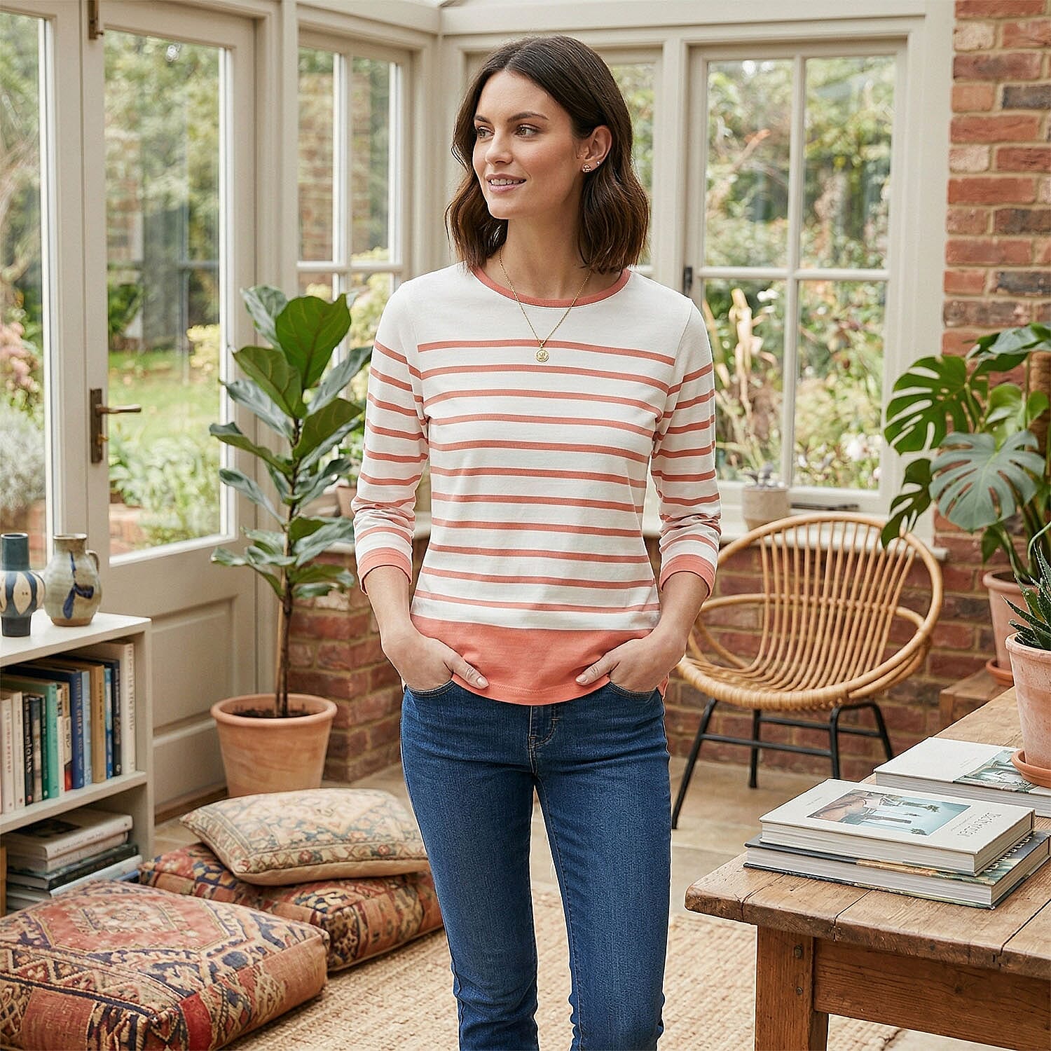 Charlotte West Cotton Tee