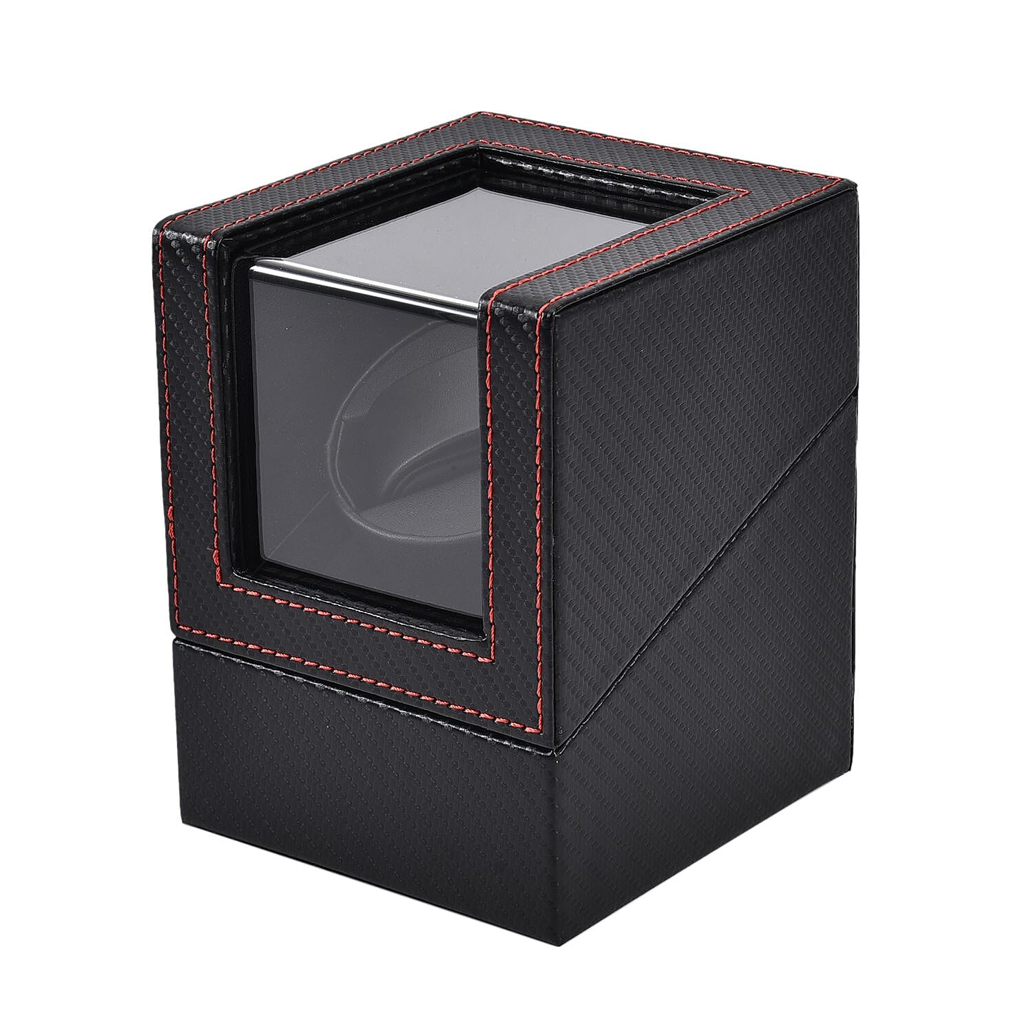 BLACK FRIDAY DEAL - Automatic Rotating Watch Winder Box (Size 12x13x16 cm) - Black