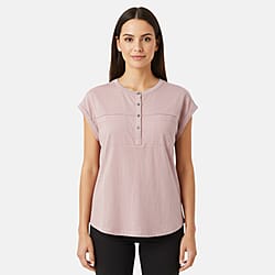 Charlotte West Henley T-shirt with Pocket