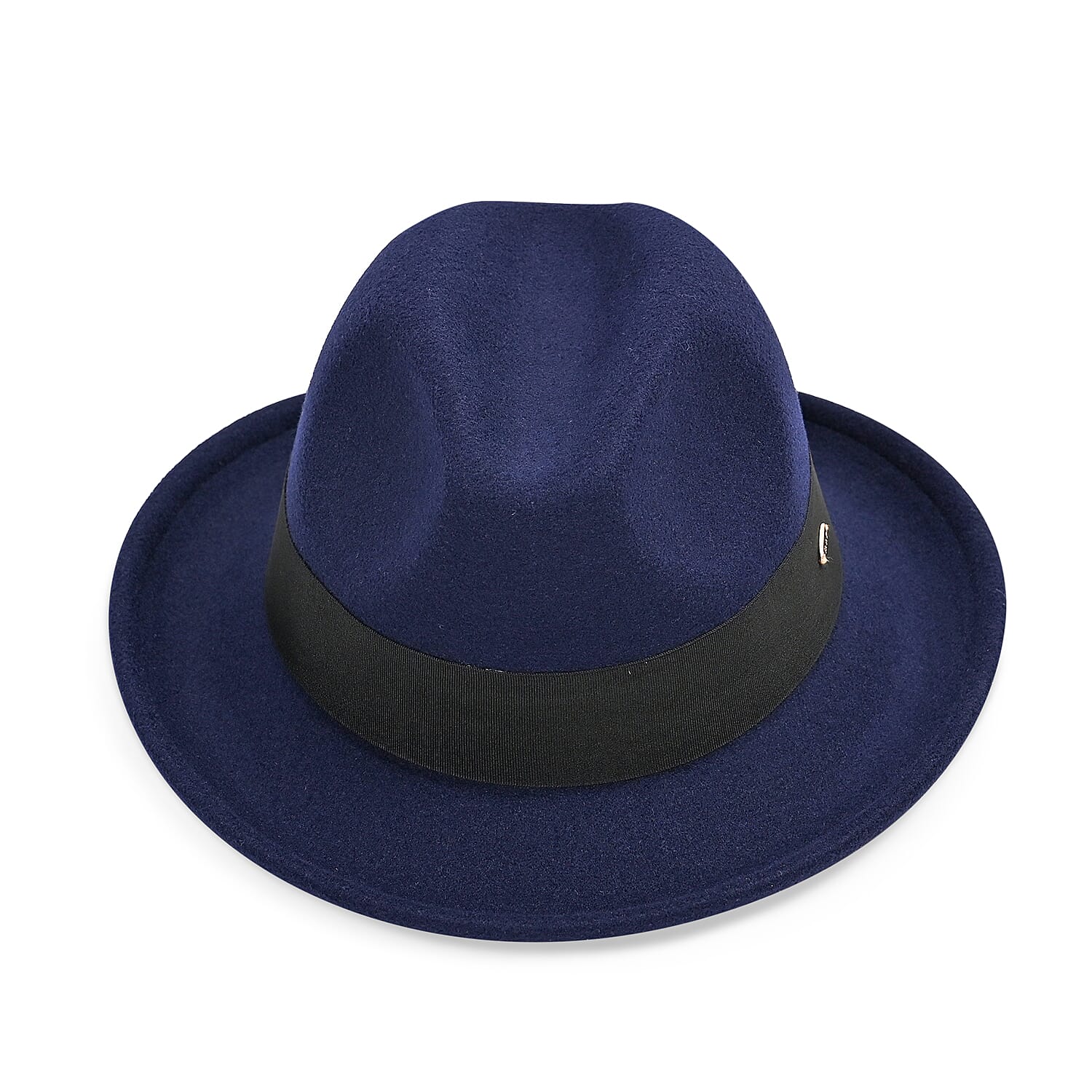 Stylish Trilby-Fedora Hat (One Size) - Navy