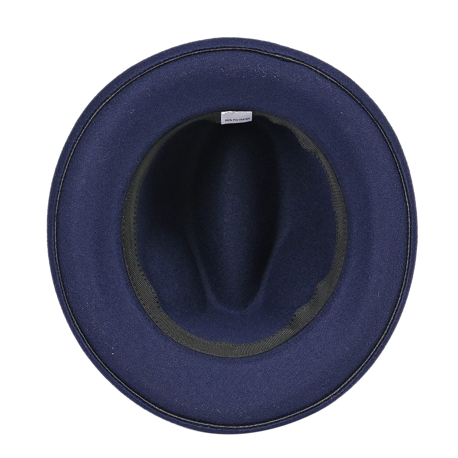 Stylish Trilby-Fedora Hat (One Size) - Navy