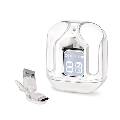 Earbud and In-Ear Headphone (Size 4x5 cm) - White & Green