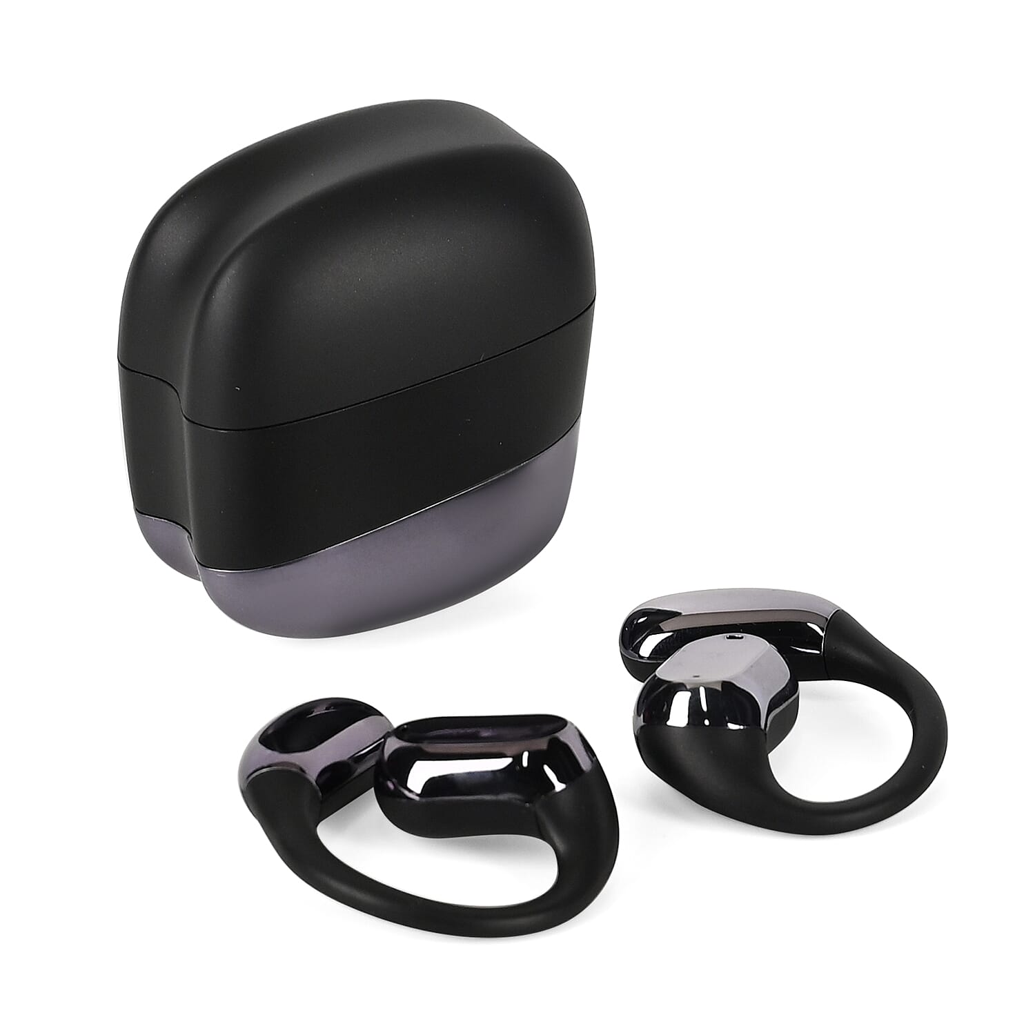 Open Wireless Headphones with Bluetooth V5.3 - 8 to 10 Hour Playtime - Black