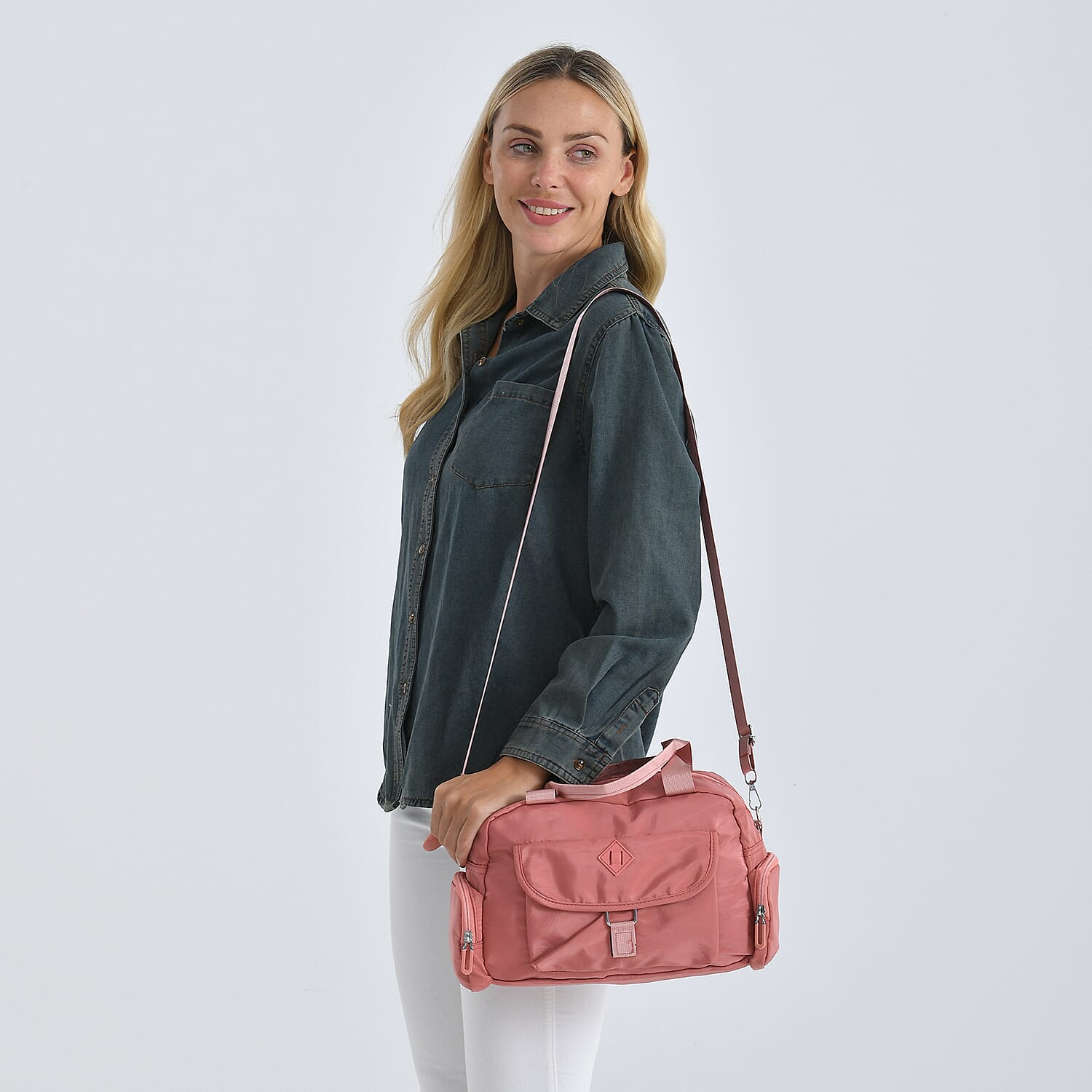 Crossbody Bag (Size - One Size) - Pink