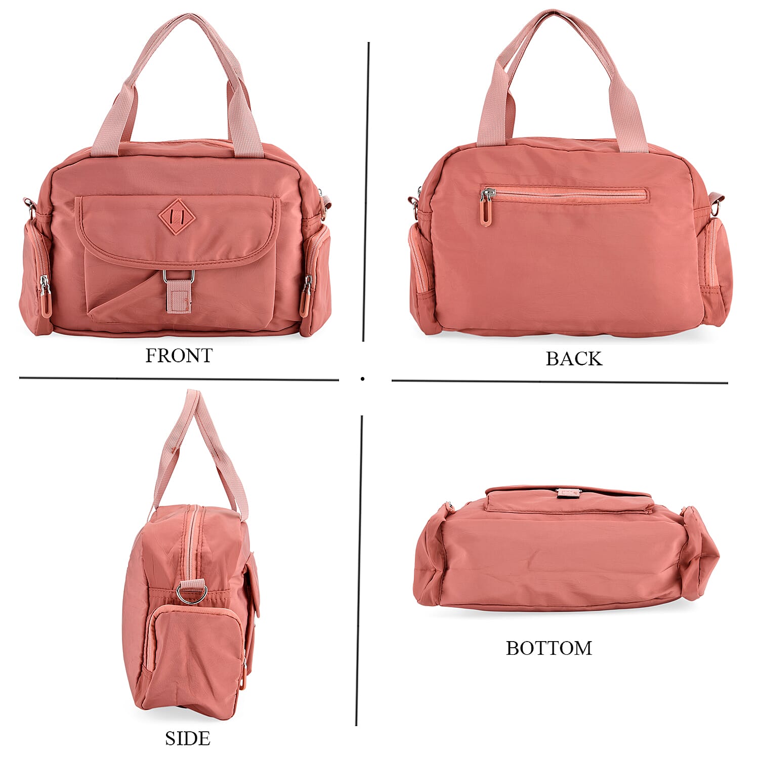 Crossbody Bag (Size - One Size) - Pink