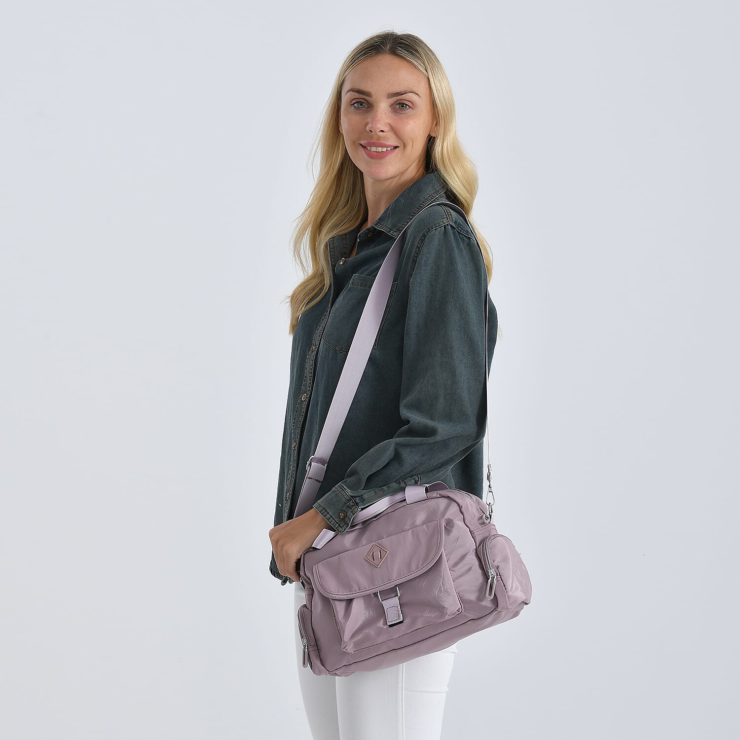 Crossbody Bag (Size - One Size) - Grey