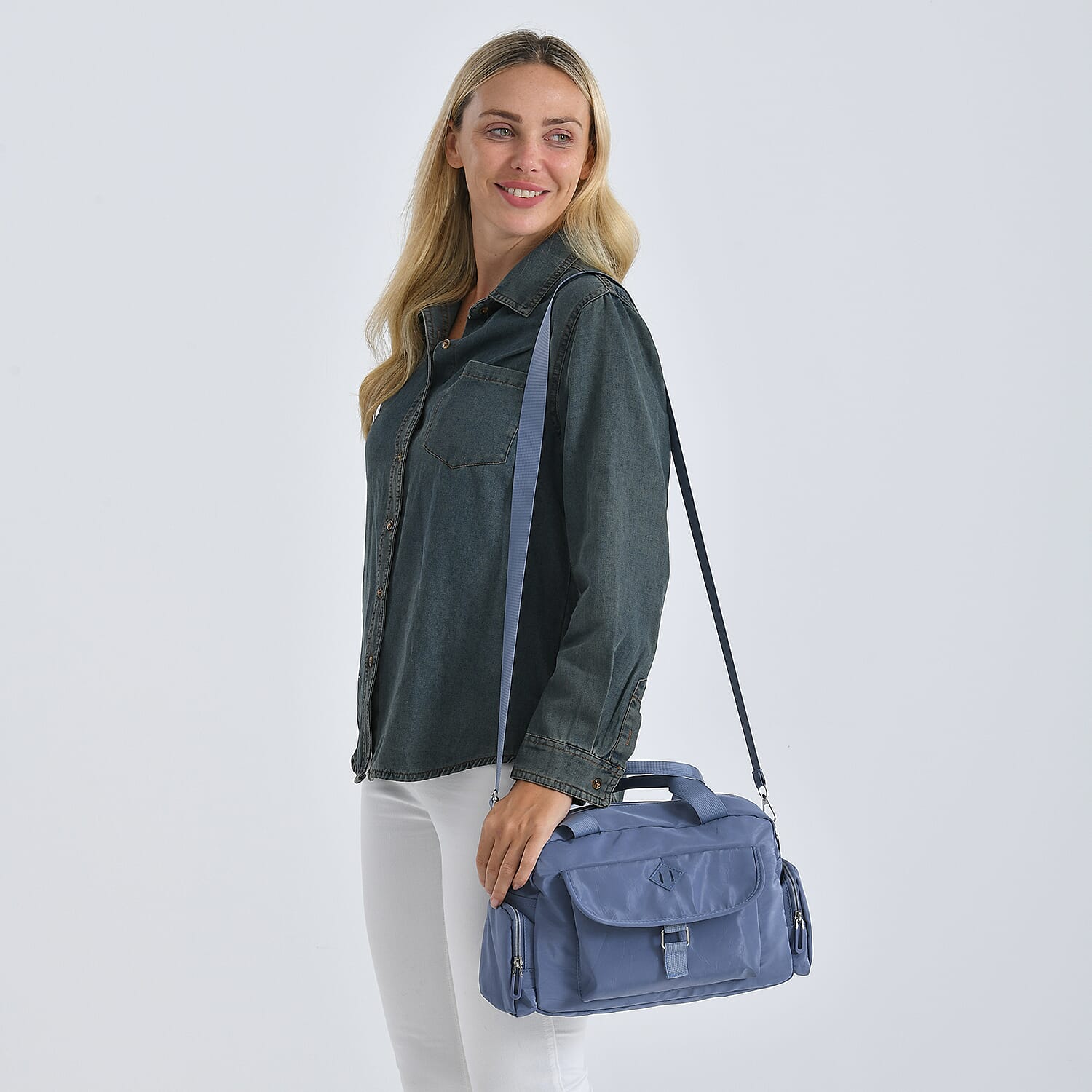 Crossbody Bag (Size - One Size) - Blue