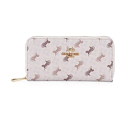 Guanchi Stylish Patterned Wallet - Black & Beige