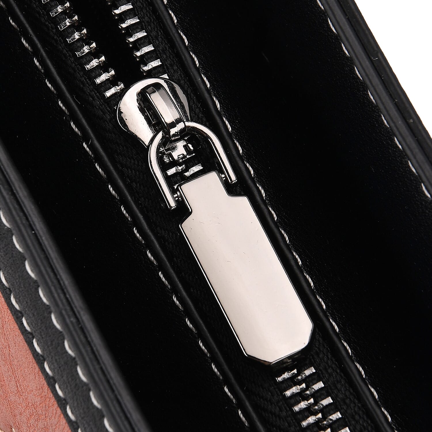 Floral Deer Embroidered Sling Handbag - Terracotta