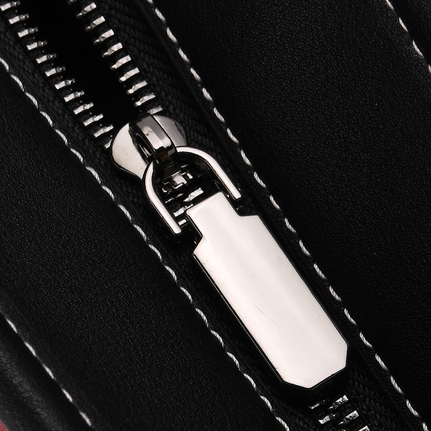 New Launch-Floral Embroidered Tote Bag - Red