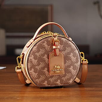 https://tjcuk.sirv.com/Products/82/3/8231266/Guanchi-Round-Crossbody-Bag-with-Top-Handle-Brown_8231266_1.jpg?w=342&h=342