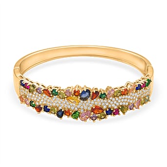 https://tjcuk.sirv.com/Products/82/3/8231305/Multi-Color-Cubic-Zirconia-Full-Bangle-Size-7-5-in-Yellow-Gold-Plated-_8231305.jpg?w=342&h=342