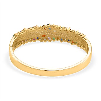 https://tjcuk.sirv.com/Products/82/3/8231305/Multi-Color-Cubic-Zirconia-Full-Bangle-Size-7-5-in-Yellow-Gold-Plated-_8231305_3.jpg?w=342&h=342
