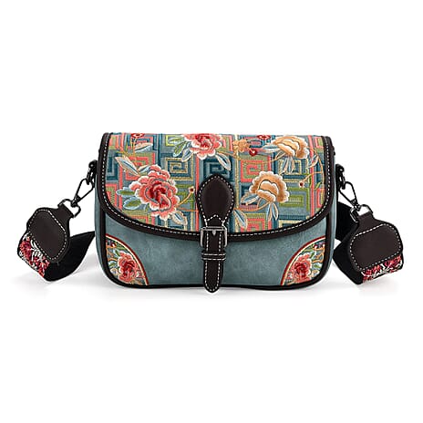 Crossbody Bag (Size - One Size) - Blue & Blue