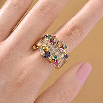 https://tjcuk.sirv.com/Products/82/3/8231328/Multi-Color-Cubic-Zirconia-Ring-in-Yellow-Gold-Plated-3-00-Ct_8231328_1.jpg?w=342&h=342