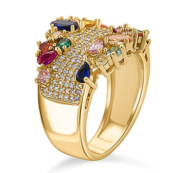 https://tjcuk.sirv.com/Products/82/3/8231328/Multi-Color-Cubic-Zirconia-Ring-in-Yellow-Gold-Plated-3-00-Ct_8231328_2.jpg?w=342&h=342