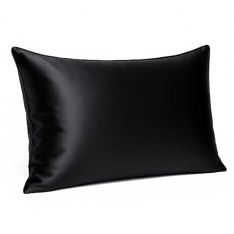 THE BEST SILK OFFER OF 2025 -Cloud Nine Mulberry Silk Pillow Case - Black