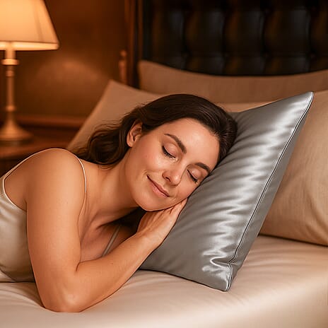 THE BEST SILK OFFER OF 2025 - Nine Mulberry Silk Pillow Cover - Platinum