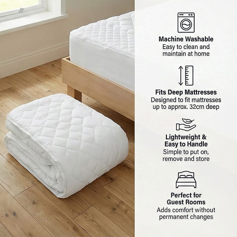 Mattress Topper with 5 Zone Support (King)