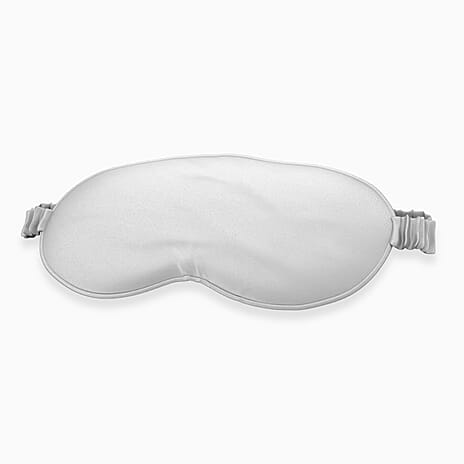 Cloud Nine Silk Eyemask with Bag - Platinum