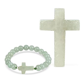 https://tjcuk.sirv.com/Products/82/3/8231509/LIVMORE-Green-Aventurine-Gemstone-Cross-Bracelet_8231509.jpg?w=342&h=342
