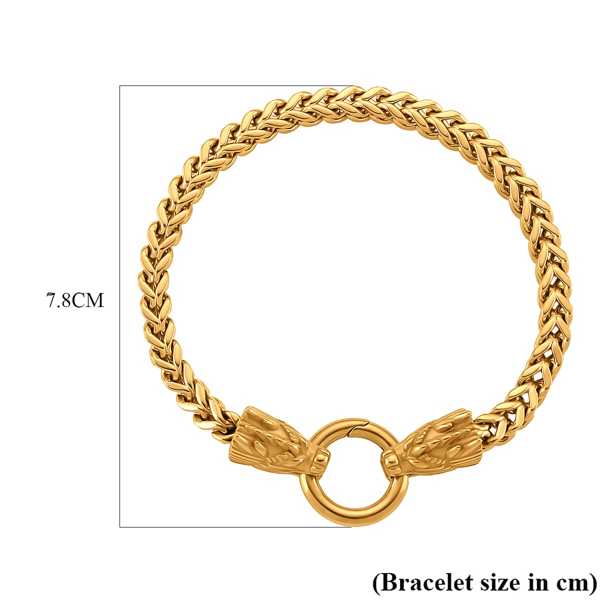 One Time Close Out - Dragon Bracelet (Size - 8) One Time Close Out - Dragon Bracelet (Size - 8)