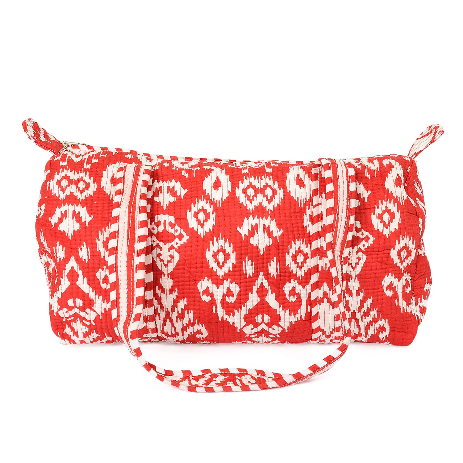 Pure Cotton Duffle Bag - Red