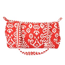 Pure Cotton Duffle Bag - Blue
