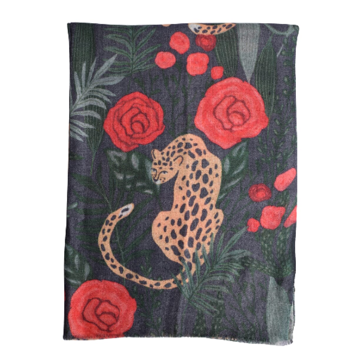 La Marey 100% Cashmere Wool Scarf (Size 195 X 70 Cm) - Black