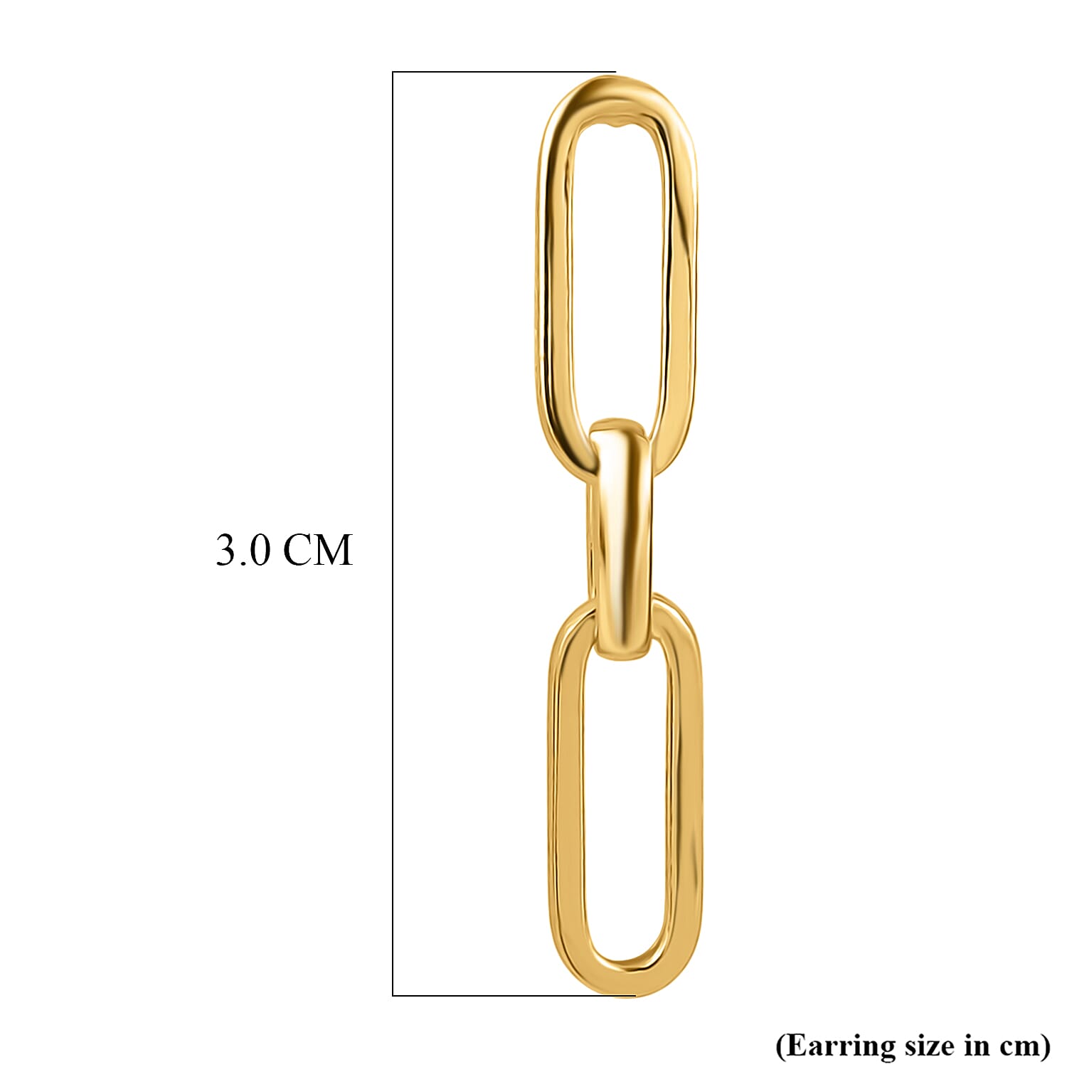 EverTrue Bronzella Collection - Push Back Earring in 18K Gold Plating