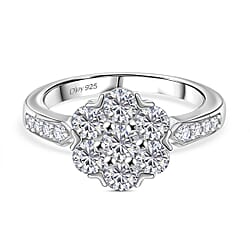 D'Joy Moissanite Pressure Set Ring