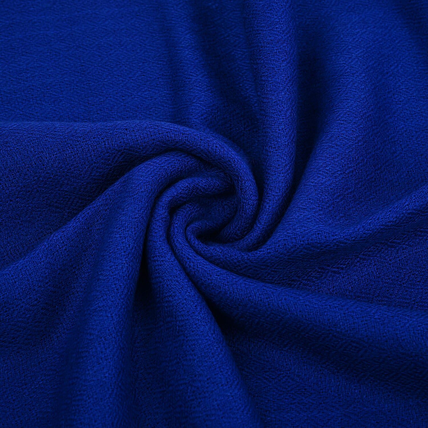 La Marey Signature 100% Cashmere Wool Scarf (Size 195 x 70 Cm) - Cobalt Blue