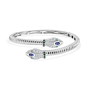 https://tjcuk.sirv.com/Products/82/3/8232971/D-Joy-Tanzanite-White-Zircon-Zambian-Emerald-Full-Bangle-in-Rhodium-Ov_8232971.jpg?w=342&h=342
