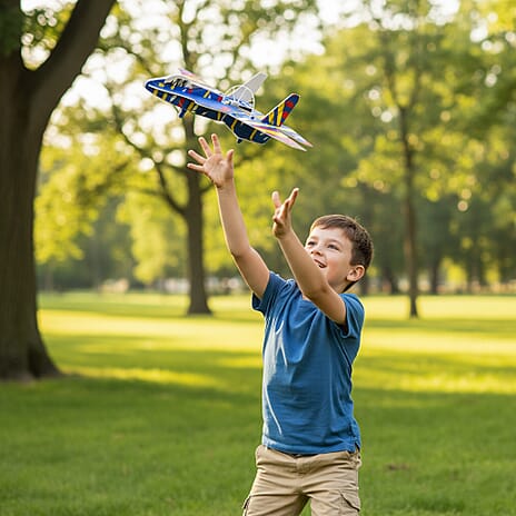 Bliss - Beyond EVA Foam Aircraft Glider (37 cm) - Blue