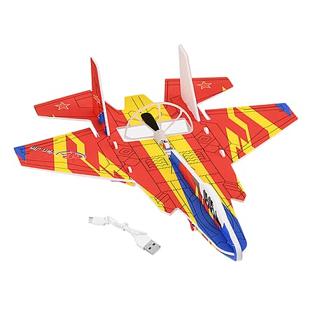 Bliss - Beyond EVA Foam Aircraft (37 cm) - Red - Blue