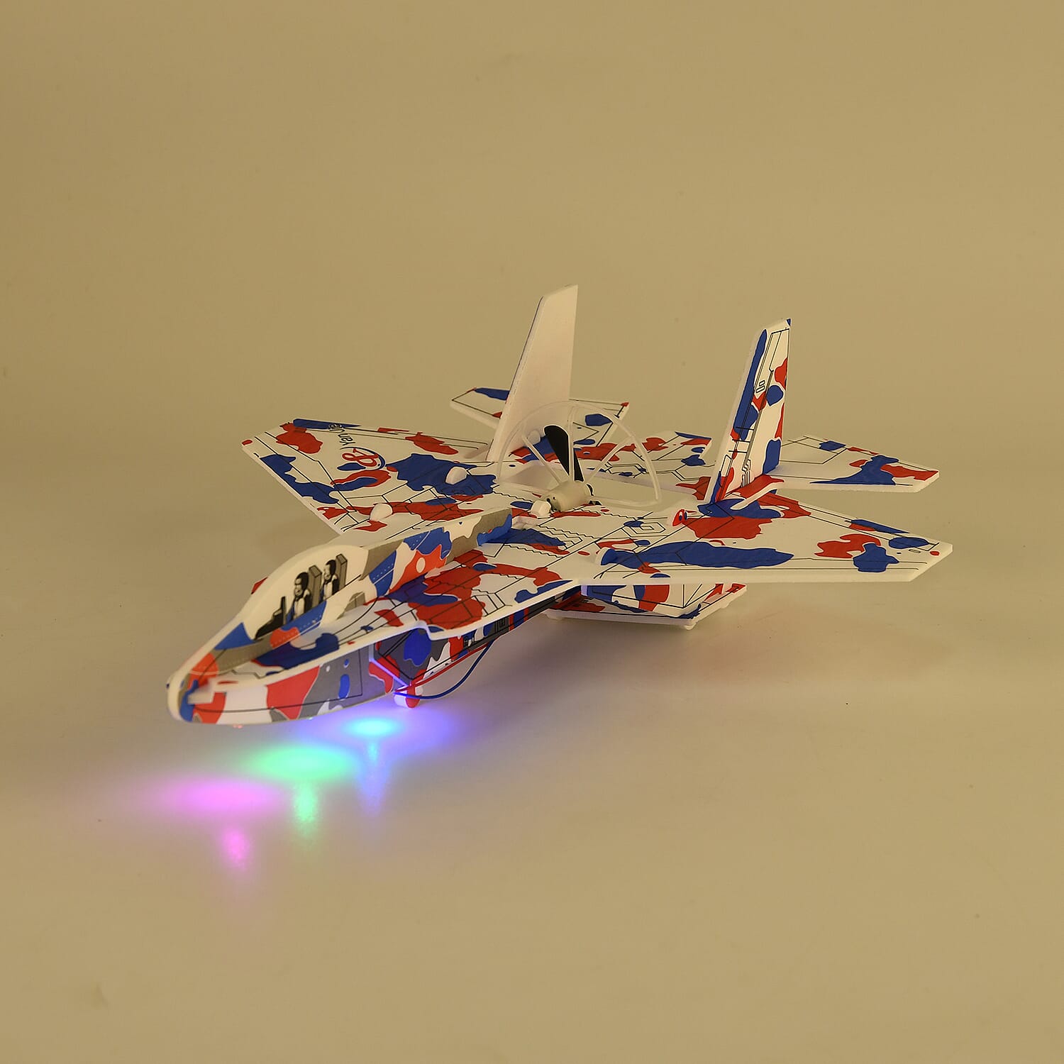 Bliss - Beyond EVA Foam Aircraft (37 cm) - White - Blue