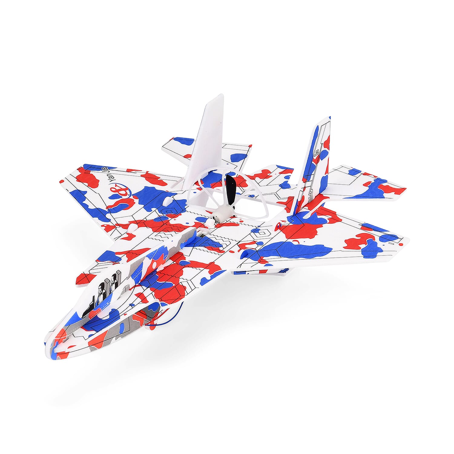 Bliss - Beyond EVA Foam Aircraft (37 cm) - White - Blue