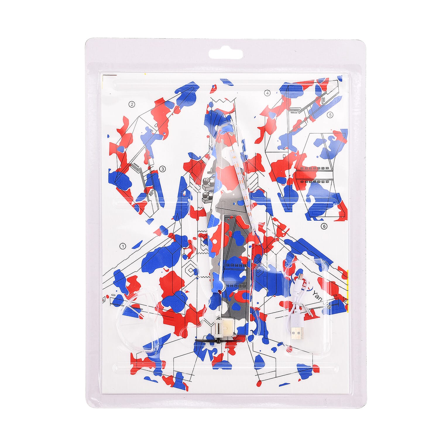 Bliss - Beyond EVA Foam Aircraft (37 cm) - White - Blue