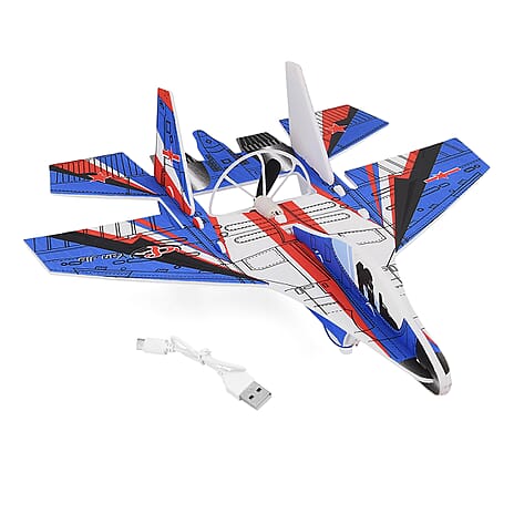 Bliss - Beyond EVA Foam Aircraft (37 cm) - Red - Blue