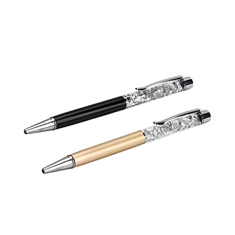 https://tjcuk.sirv.com/Products/82/3/8233231/Pen-and-Pencil-Size-One-Size-Black-Gold-Black-Gold_8233231_2.jpg?w=342&h=342
