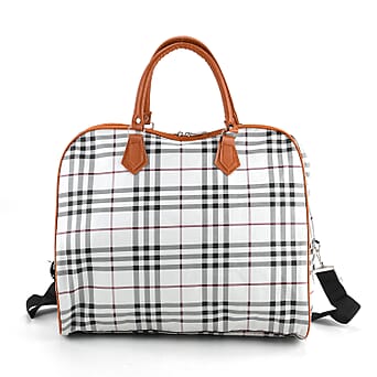 https://tjcuk.sirv.com/Products/82/3/8233380/British-Check-Pattern-Travel-Duffle-Bag-with-Shoulder-Strap-100-cm-Off_8233380.jpg?w=342&h=342