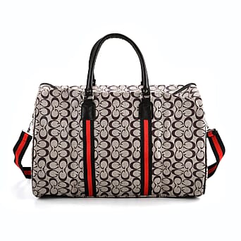 https://tjcuk.sirv.com/Products/82/3/8233403/Monogram-Pattern-Travel-Duffel-Bag-with-Red-Stripe-Detail-50-x-30-cm-K_8233403.jpg?w=342&h=342