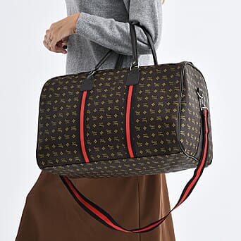 https://tjcuk.sirv.com/Products/82/3/8233404/Monogram-Pattern-Travel-Duffel-Bag-with-Red-Stripe-Detail-50-x-30-cm-C_8233404_3.jpg?w=342&h=342