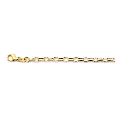 One Time Buy - 9K Yellow Gold Concave Belcher Necklace (Size 20) with Lobster Clasp 2.25 gram