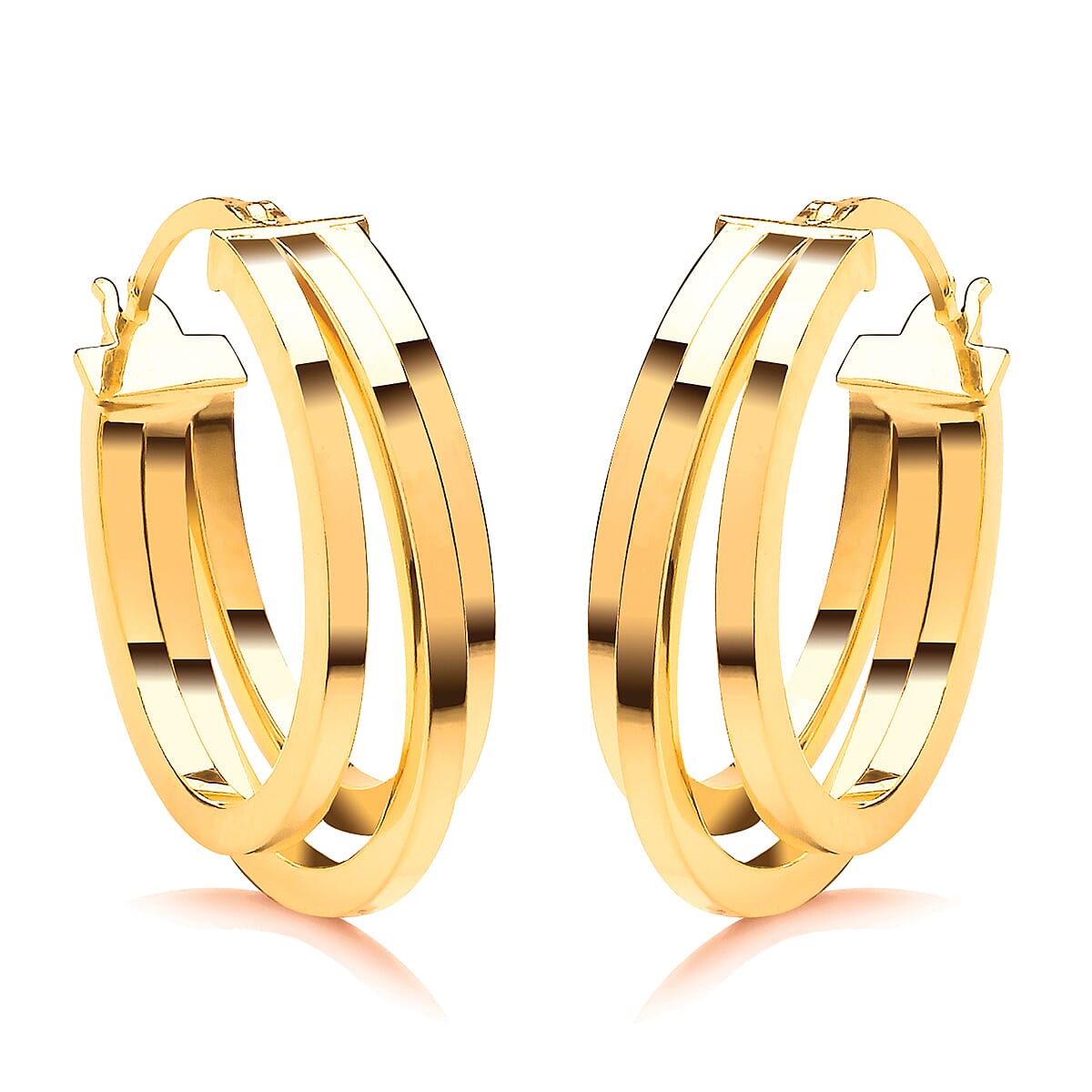 Close Out Deal - 9K Yellow Gold Earring with Clasp