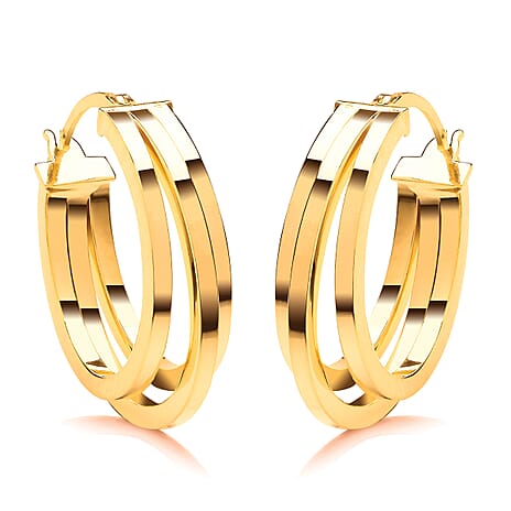 Close Out Deal - 9K Yellow Gold Earring with Clasp