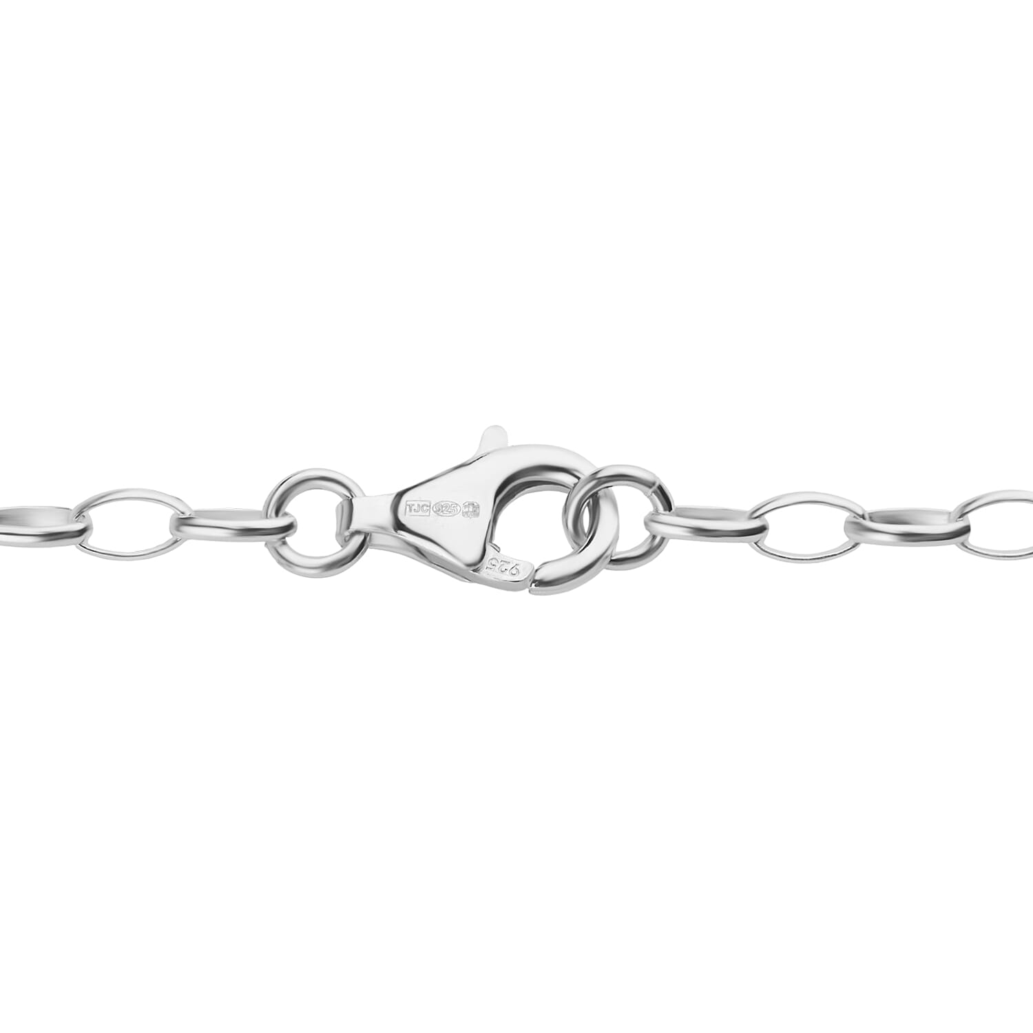 Amber Sterling Silver Necklace (Size - 20) 20.00 Ct, Silver Wt. 16.50 Gms