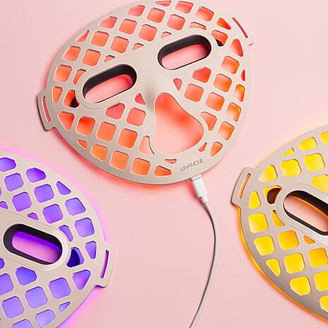 LunaMour AuraLux Advanced LED - Infrared Face Therapy Mask (Lifetime Warranty)