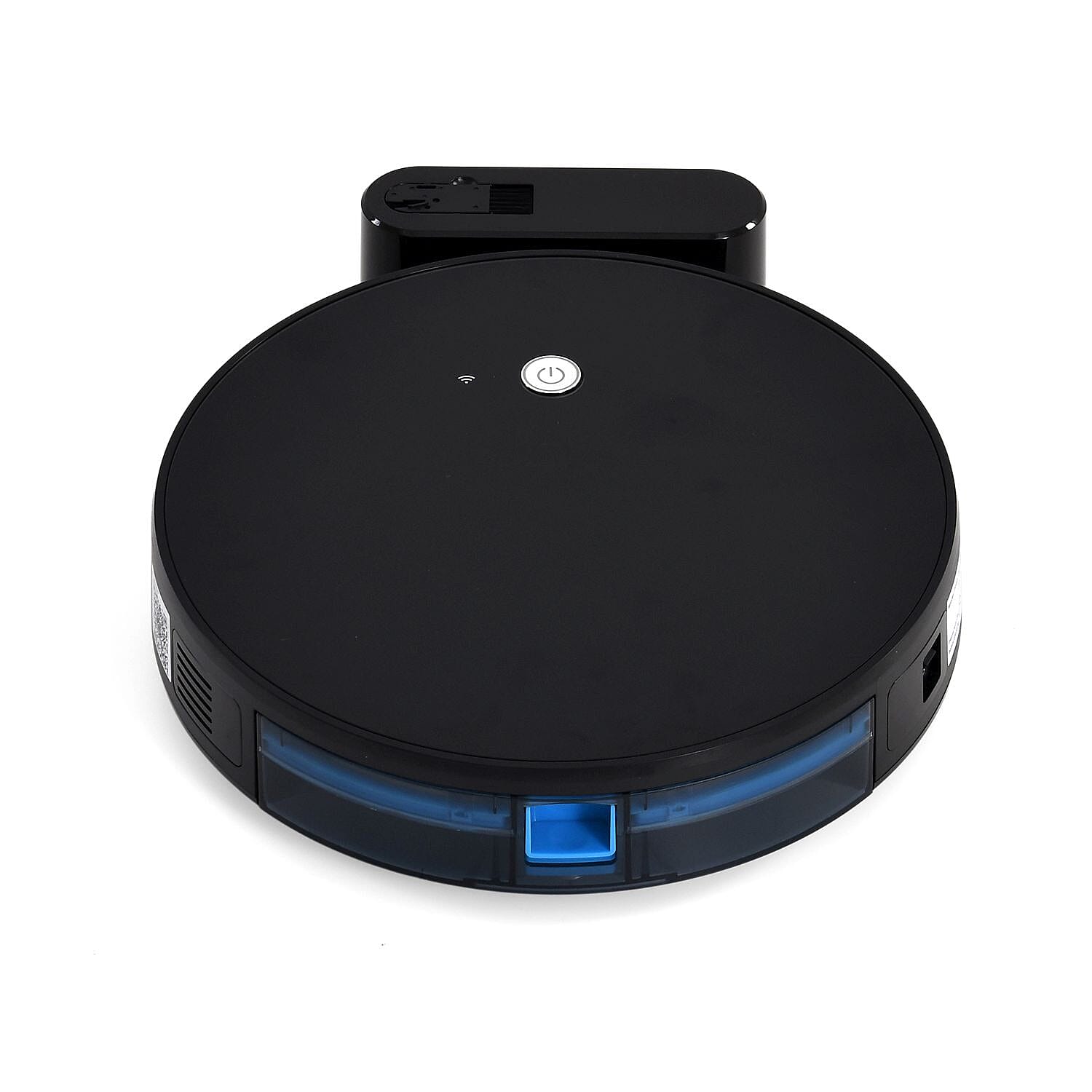 ROBOT Vacuum - Sweeps, Sucks & Mops with Remote or App Controlled, Quiet 60dB - Black & Blue